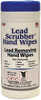 Birchwood Casey Lead Scrubber Hand Wipes 40 Pre-Moistened Towelettes